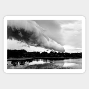 "Storm Cloud Descends" Sticker